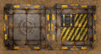 Zones de ruines Technicus (6'/12') WTC for WARHAMMER 40000 ® Compatible