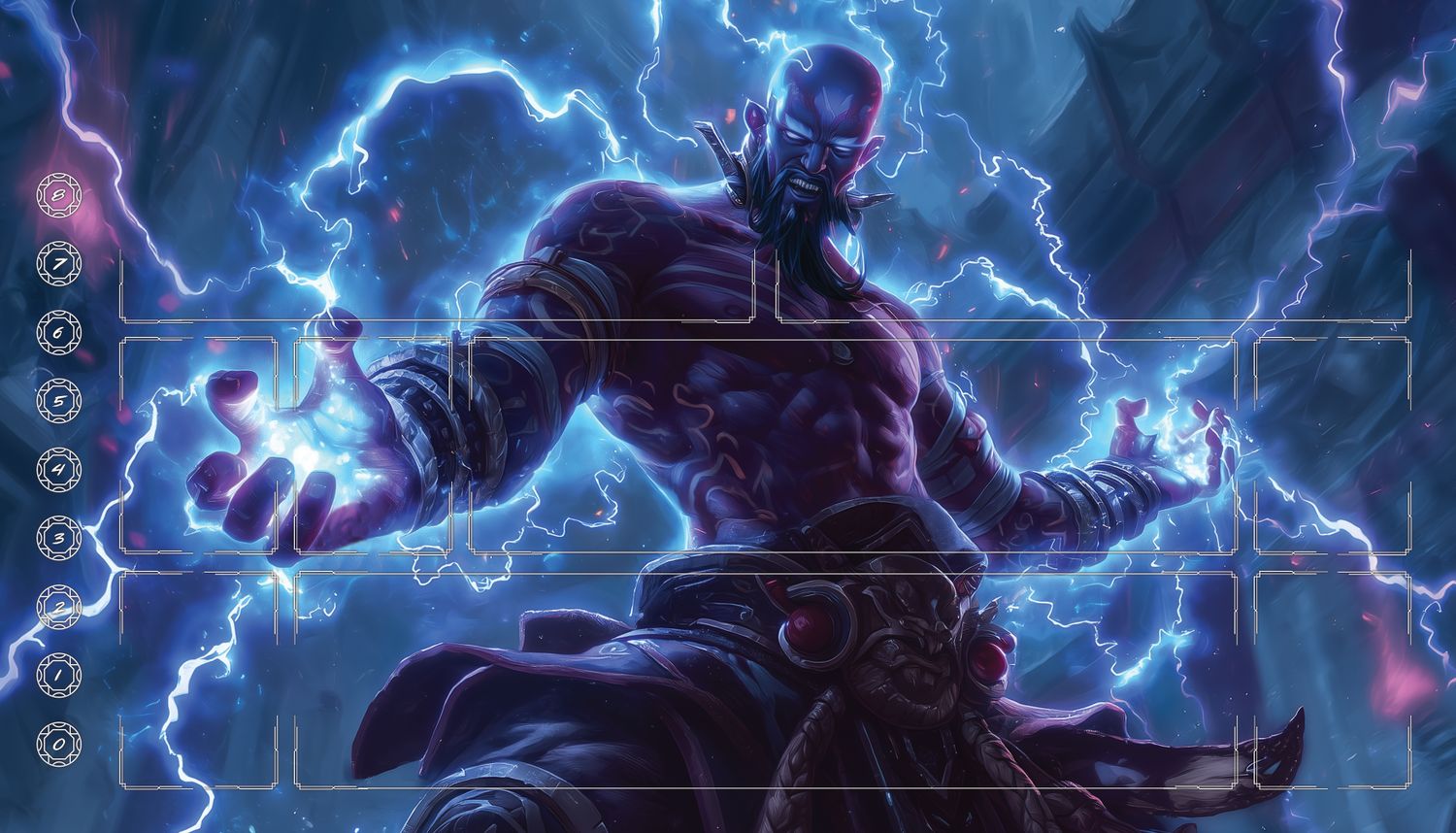 PLAYMAT  inspired by RYZE League of Legends - Riftbound®