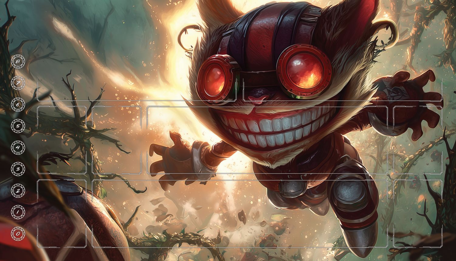PLAYMAT  inspired by ZIGGS League of Legends - Riftbound®