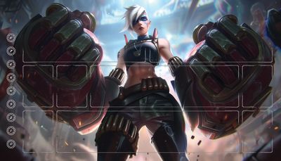 PLAYMAT  inspired by VI League of Legends - Riftbound®