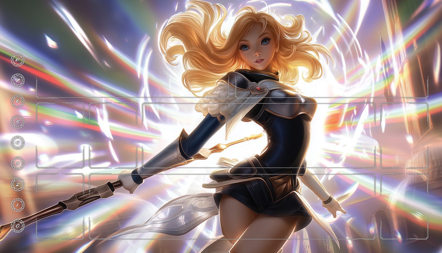 PLAYMAT  inspired by LUX League of Legends - Riftbound®