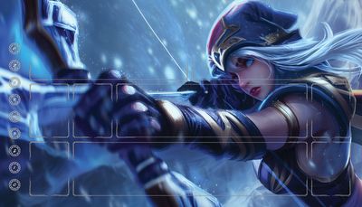 PLAYMAT  inspired by ASHE League of Legends - Riftbound® PLAYMAT  inspired by ASHE League of Legends - Riftbound®