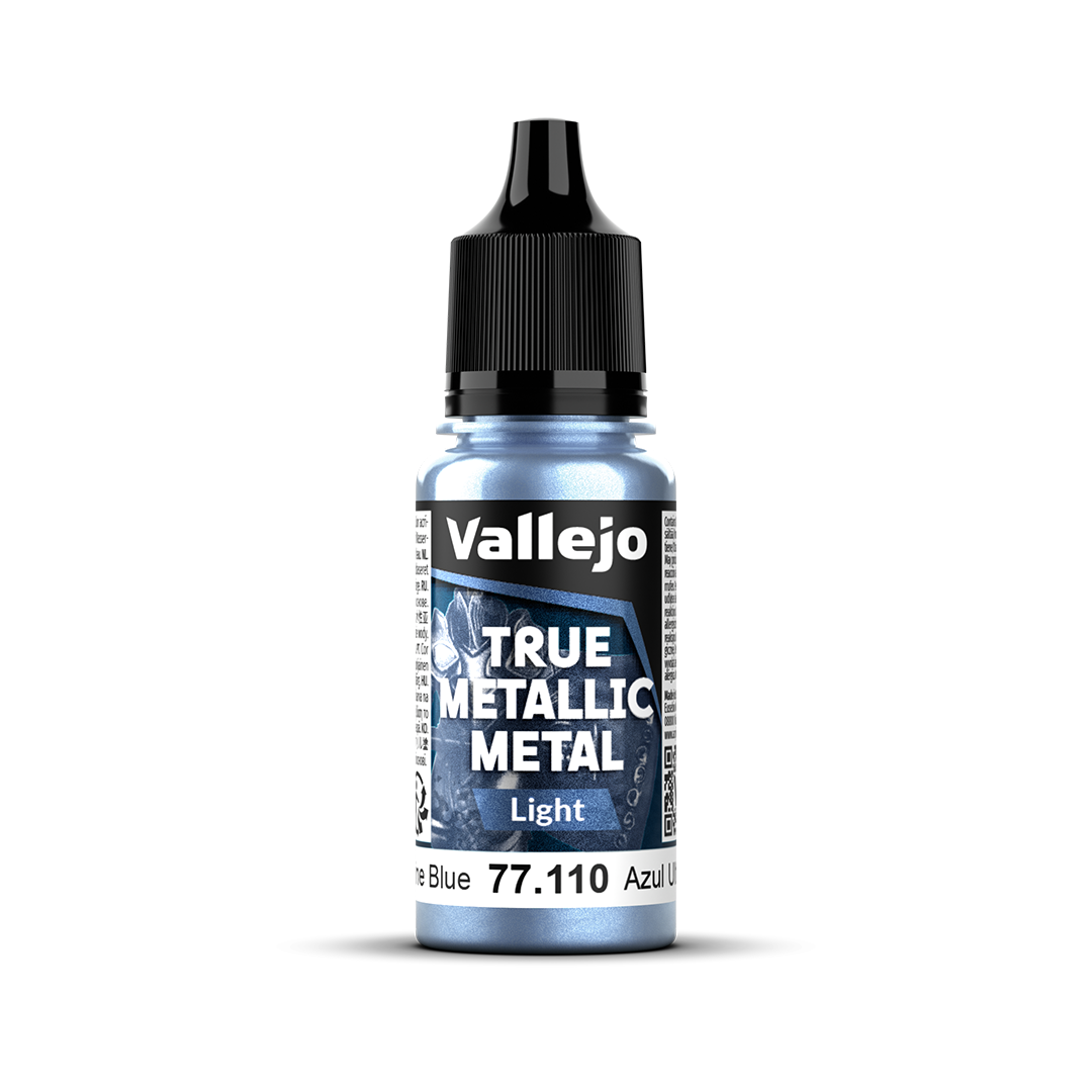 Ultra Marine Blue - True Metallic Metal - Light - 77.110 Ultra Marine Blue - True Metallic Metal - Light - 77.110