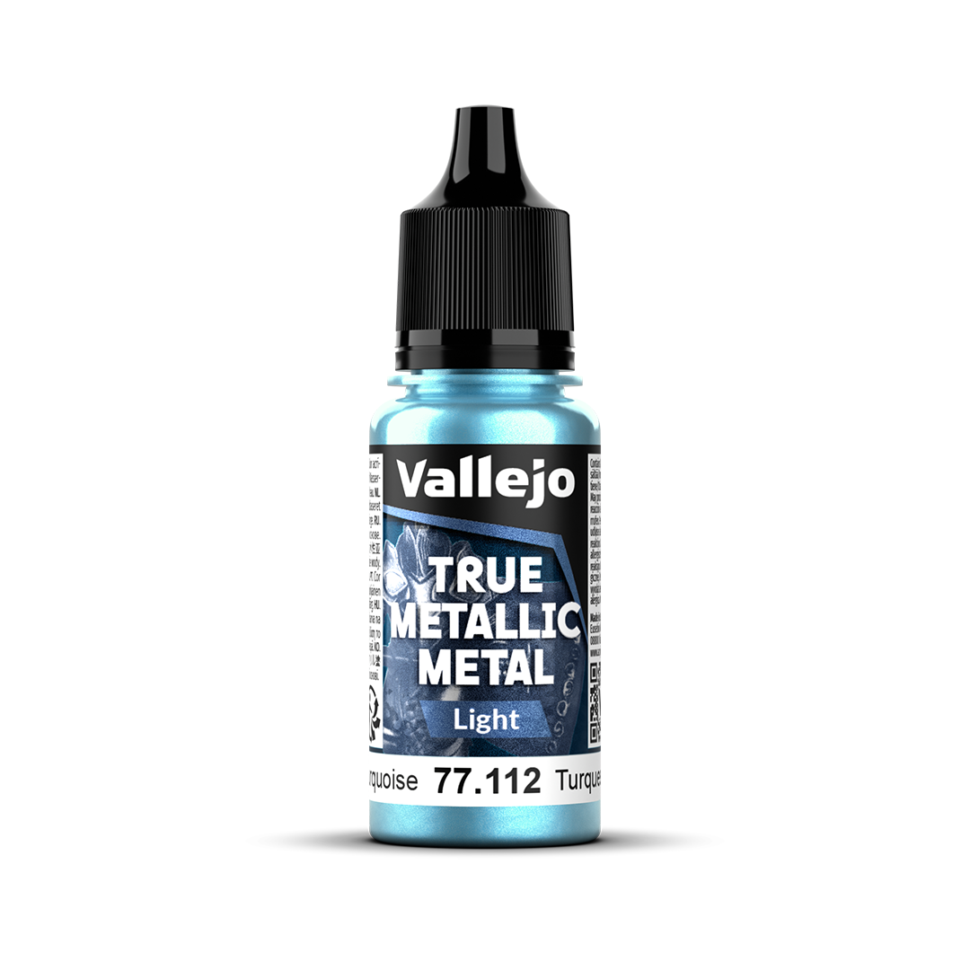 Hydra Turquoise - True Metallic Metal - Light - 77.112 Hydra Turquoise - True Metallic Metal - Light - 77.112