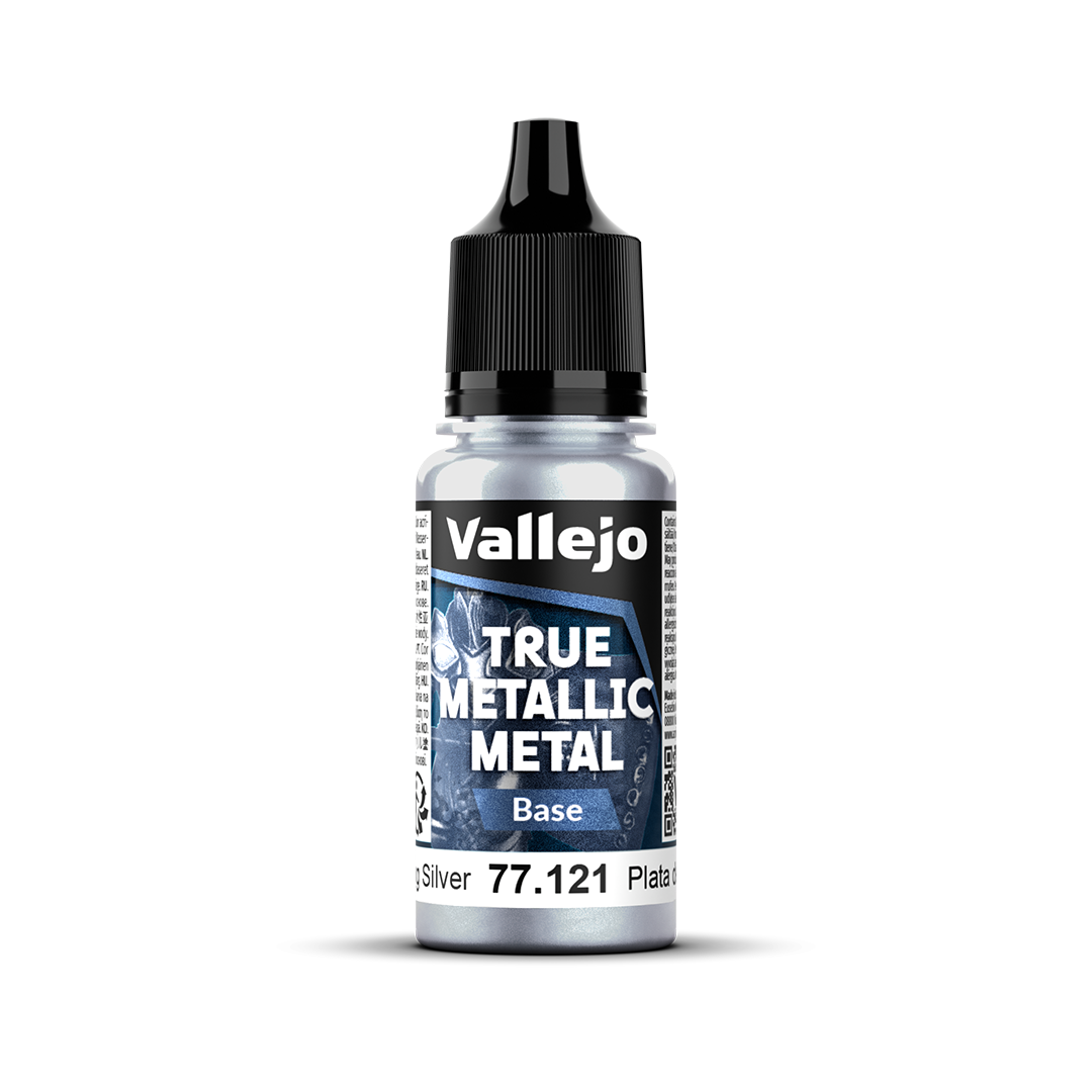 Sterling Silver - True Metallic Metal - Base - 77.121 Sterling Silver - True Metallic Metal - Base - 77.121