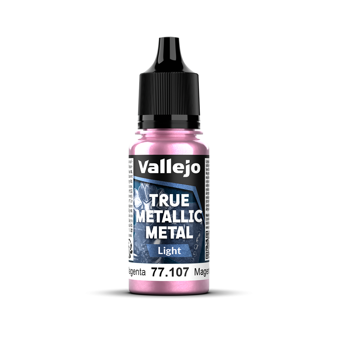 Crimson Magenta - True Metallic Metal - Light - 77.107 Crimson Magenta - True Metallic Metal - Light - 77.107