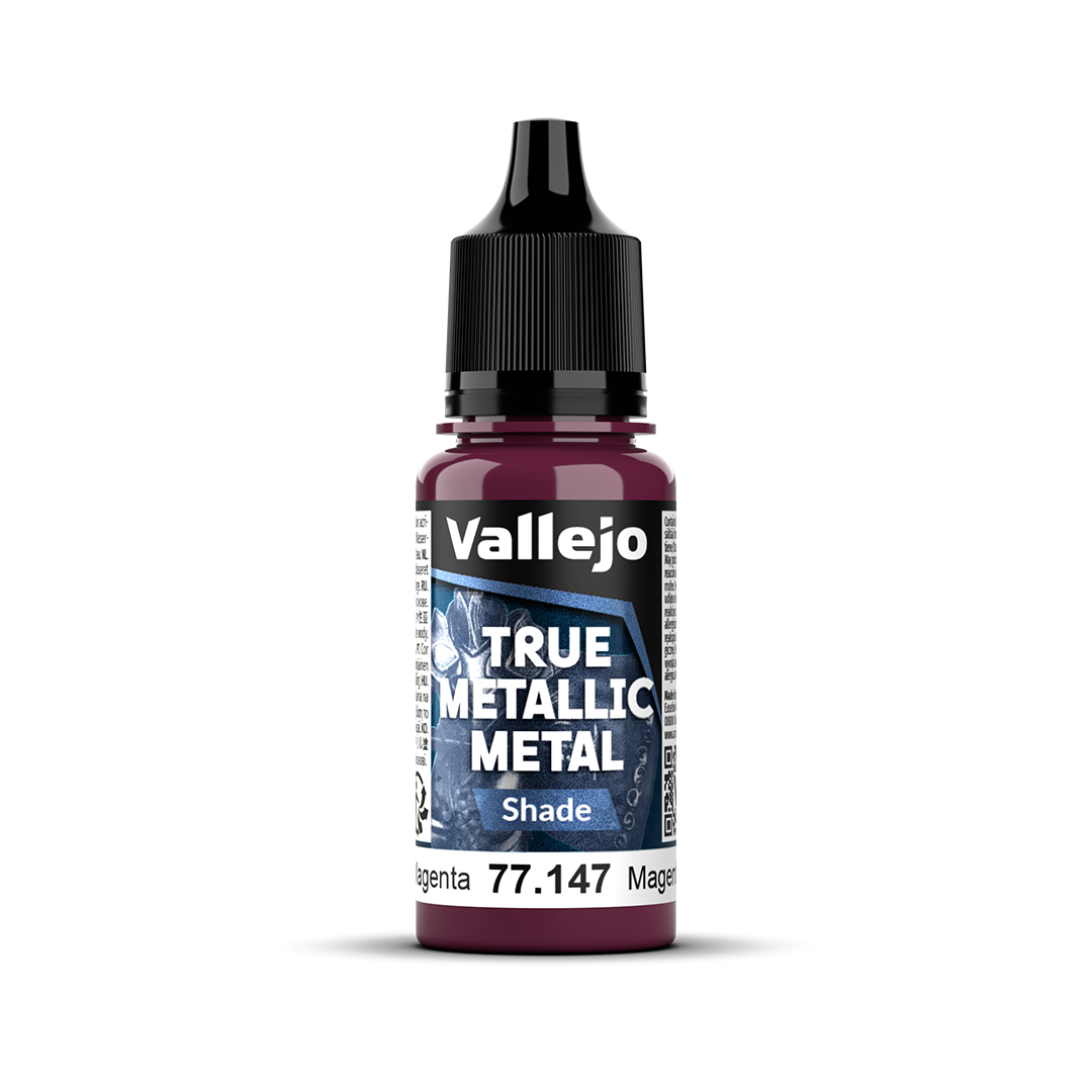 Crimson Magenta - True Metallic Metal - Shade - 77.147 Crimson Magenta - True Metallic Metal - Shade - 77.147