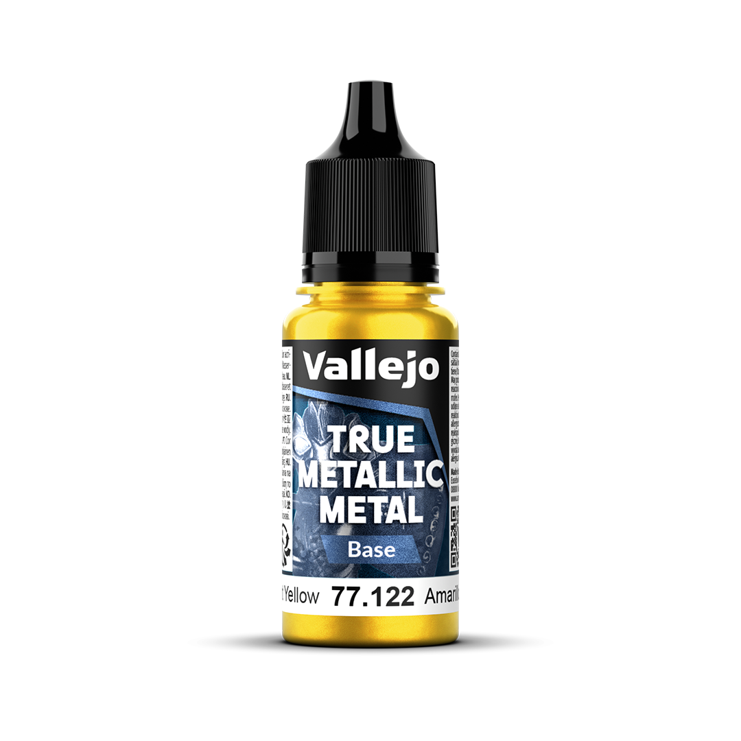 Radiant Yellow - True Metallic Metal - Base - 77.122 Radiant Yellow - True Metallic Metal - Base - 77.122