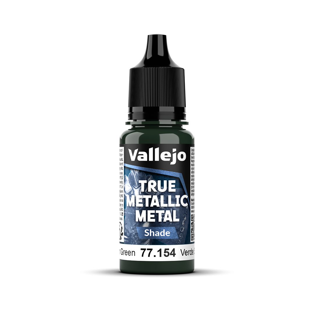 Dusken Green - True Metallic Metal - Shade - 77.154 Dusken Green - True Metallic Metal - Shade - 77.154