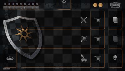 Playmat compatible Gwent® faction Nilfgaard pour 1 joueur Playmat compatible Gwent® faction Nilfgaard pour 1 joueur