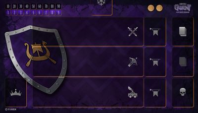 Playmat  compatible Gwent® faction Skellige® pour 1 joueur