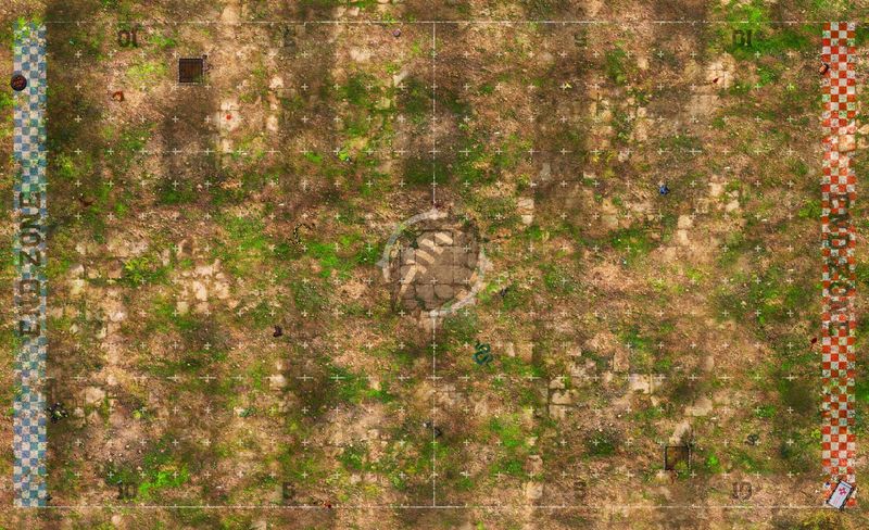 Terrain pour Blood Bowl ® compatible Temple