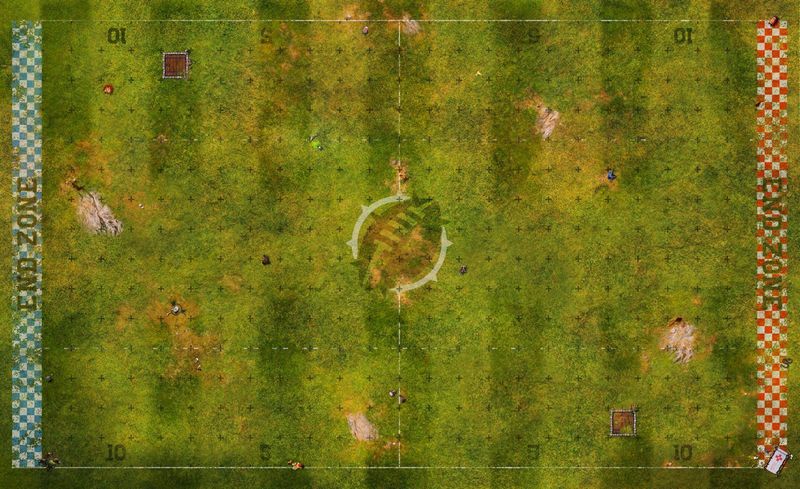 Terrain pour Blood Bowl ® compatible générique