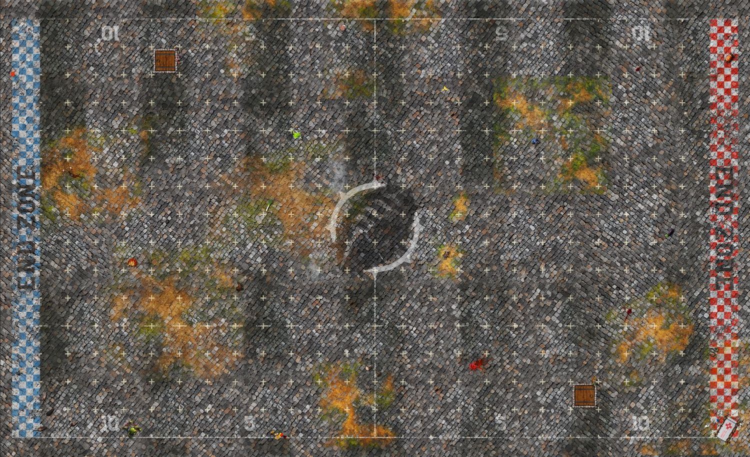 Terrain pour Blood Bowl ® compatible city Terrain pour Blood Bowl ® compatible city