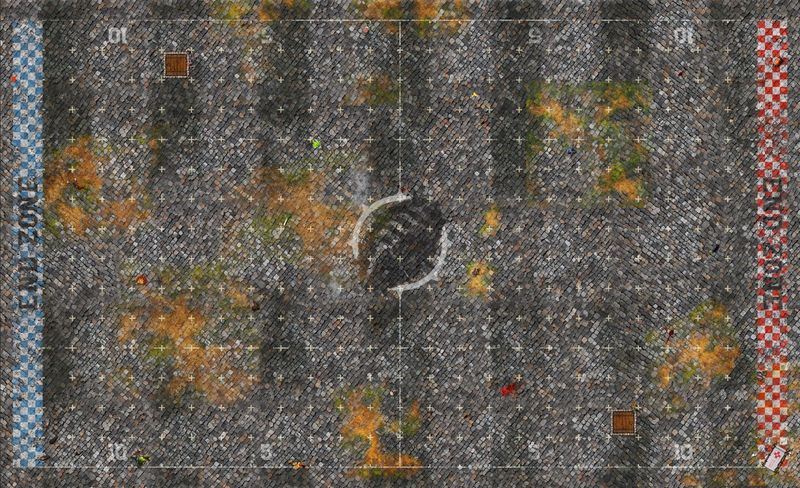 Terrain pour Blood Bowl ® compatible city