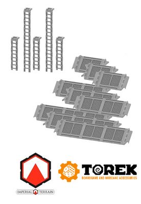 Set Rampes et échelles compatible Star Wars Shatterpoint® Set Rampes et échelles compatible Star Wars Shatterpoint®