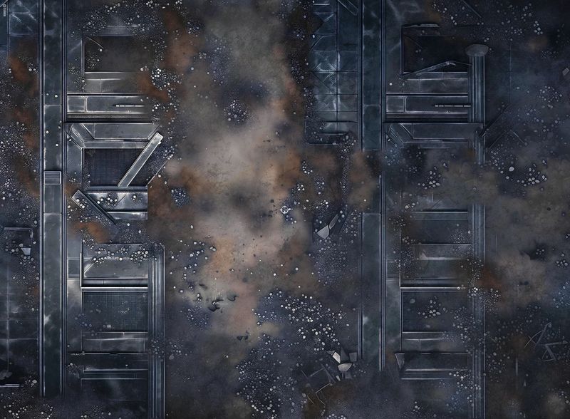 Battlemat for Kill Team®- Ruines City (KillTeam)