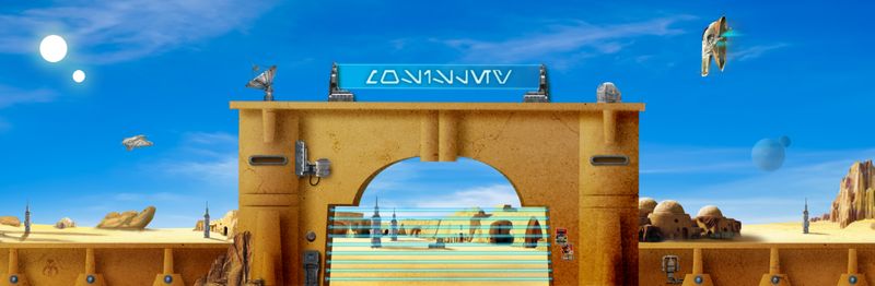 Fond de table Mos Eisley (Compatible Star Wars Shatterpoint®)