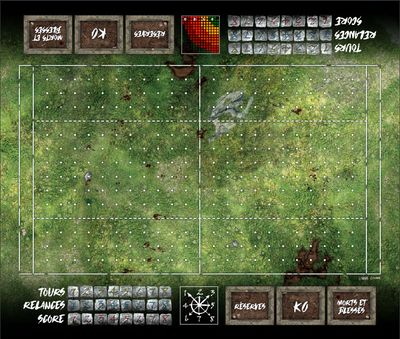 Terrain pour Blood Bowl ® compatible Plaine
