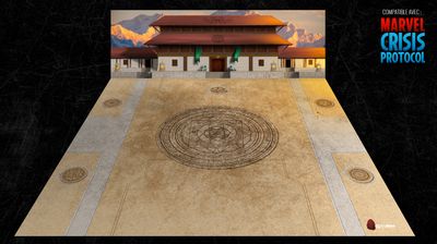 Battlemat Kamar Taj (Compatible Marvel Crisis Protocol®) Battlemat Kamar Taj (Compatible Marvel Crisis Protocol®)