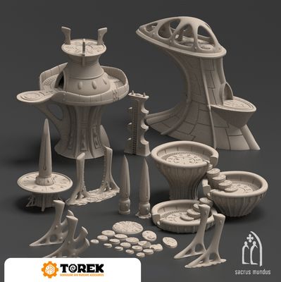 Table Complète  Zanat eldar (34 models)