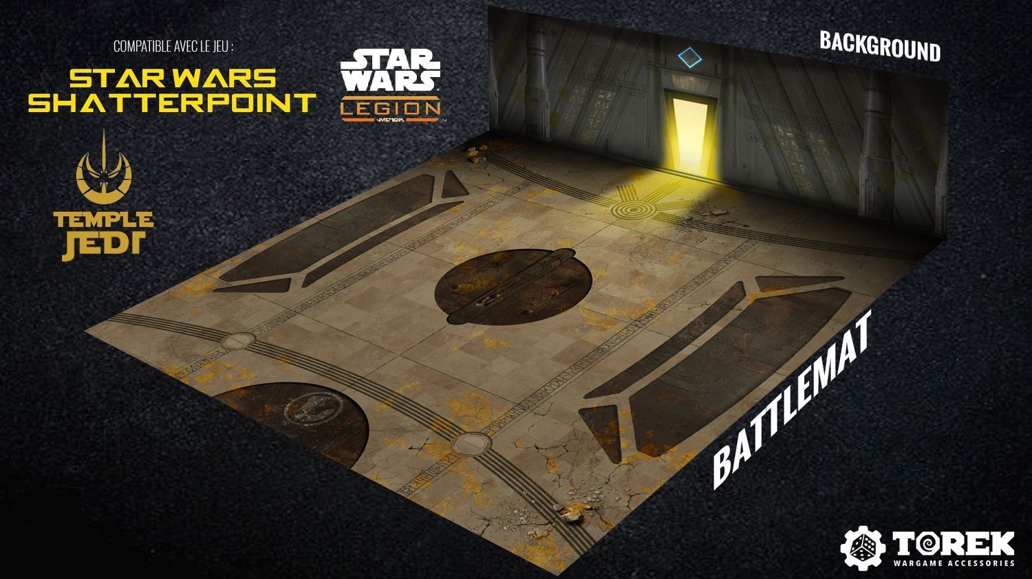 Battlemat Temple Jedi Battlemat Temple Jedi