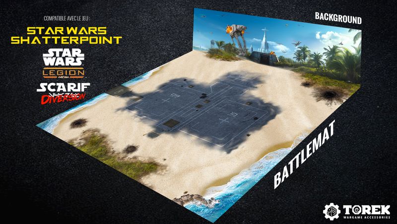 Battlemat Scarif® Diversion