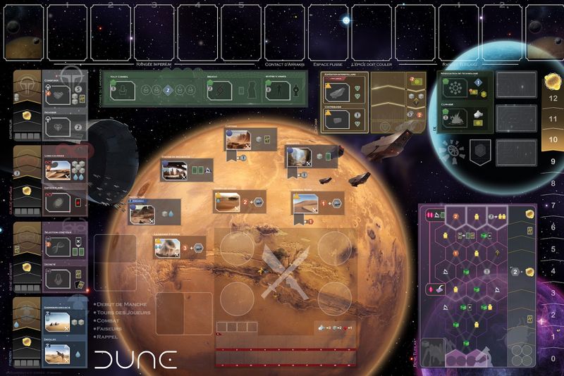 Playmat Dune Imperium : Rise of IX & Immortality Fr