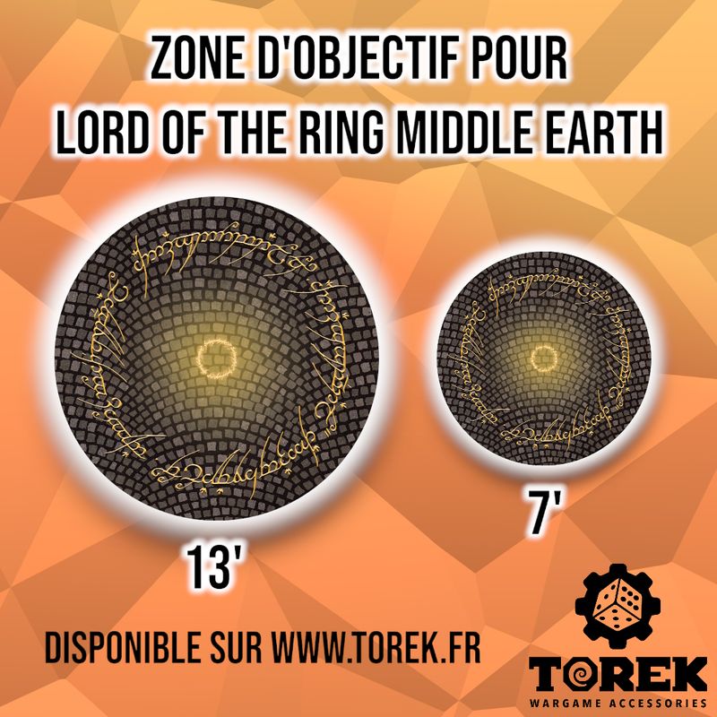 Gabarit d'objectif LSDA  Middle Earth 13'