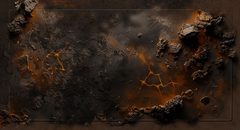 Zones de ruines Chaos (6'/12') WTC for WARHAMMER 40000 ® Compatible