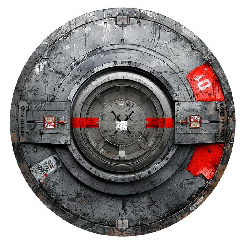 Gabarits d'objectifs /  target templates - Inspiration Grey Knight for WARHAMMER 40000 ® Compatible