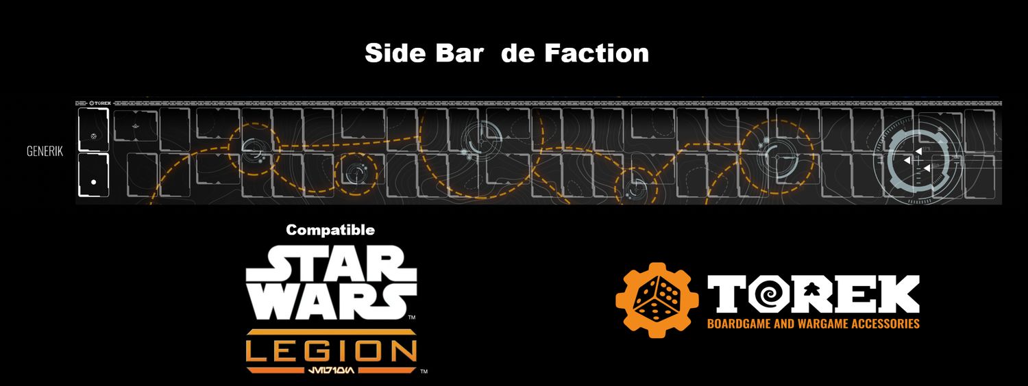 Side Bar Legion  Generik (compatible : Star Wars Legion®) 2026