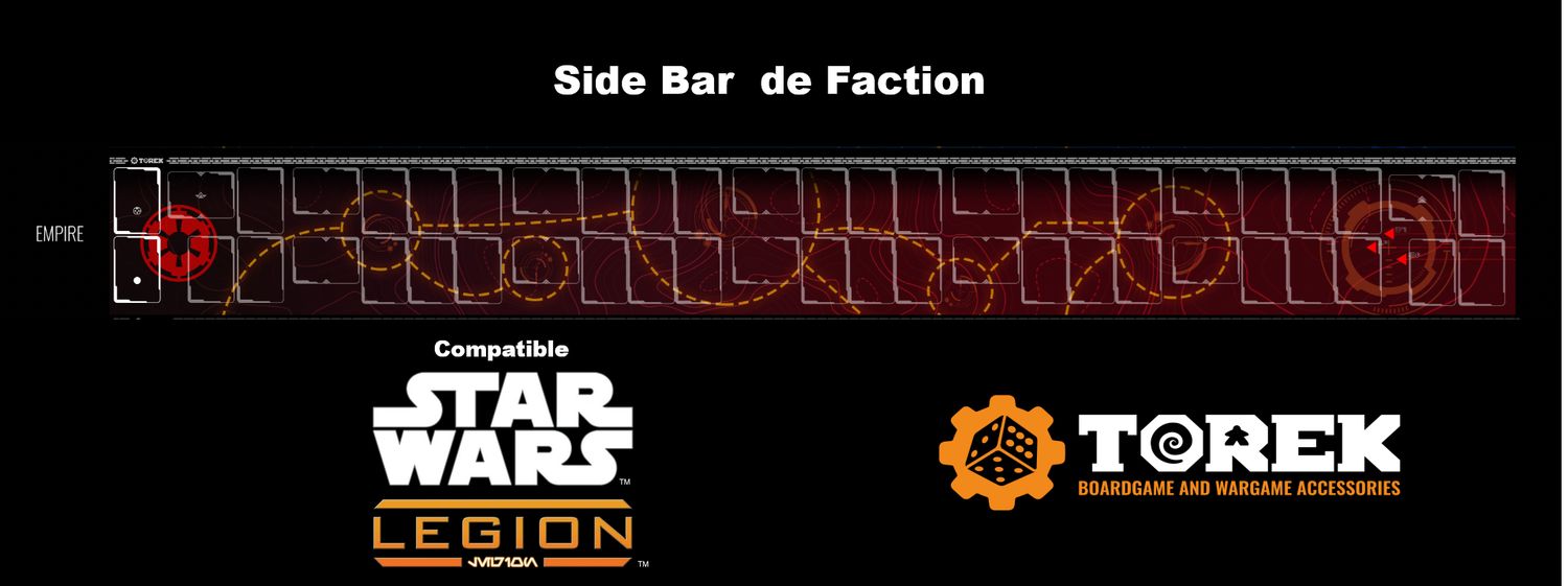 Side Bar Legion  Empire (compatible : Star Wars Legion®) 2026