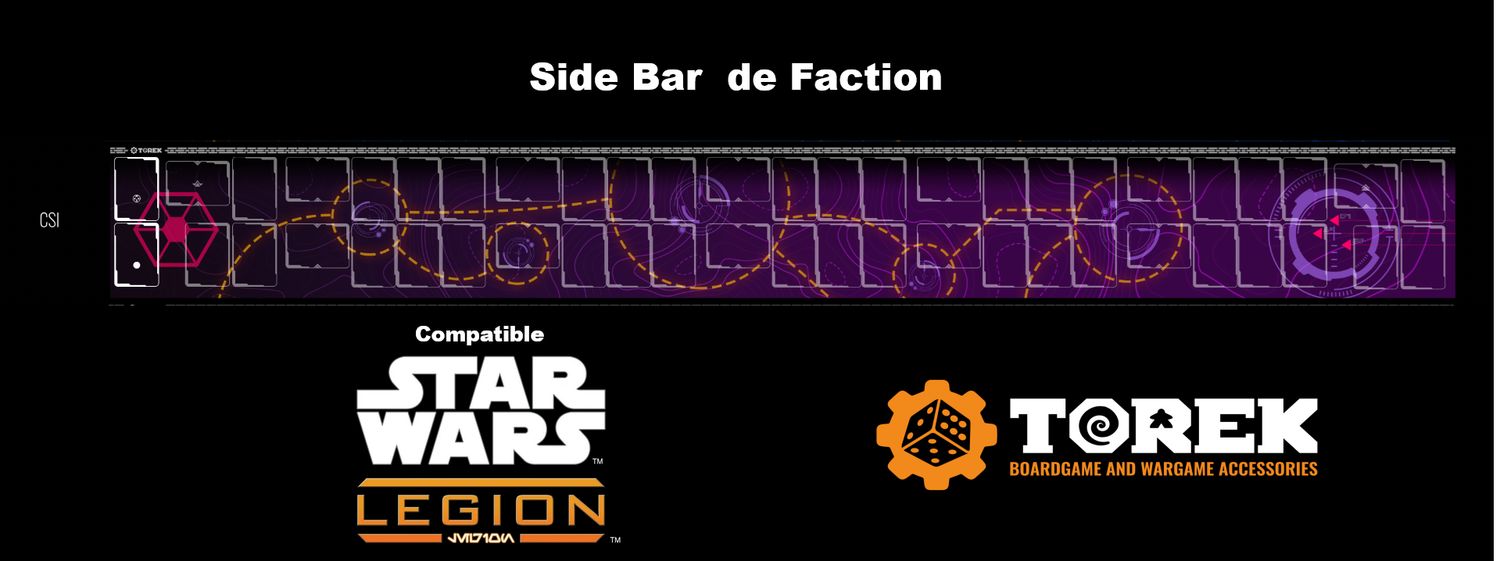 Side Bar Legion  CSI (compatible : Star Wars Legion®) 2026