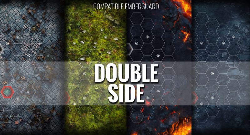 Battlemat Réversible compatible Warhammer Underworlds ®