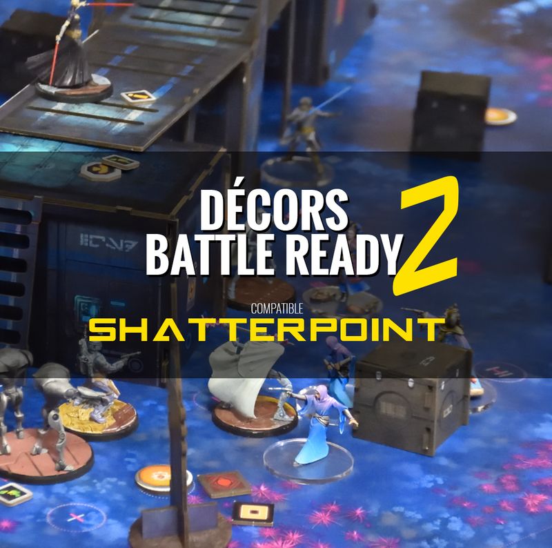 Décors Battle Ready - Table complète 2 - Compatible Shatterpoint® - Kessel / Umbara