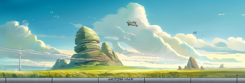 Fond de Table Lothal (Compatible Star Wars Shatterpoint®)