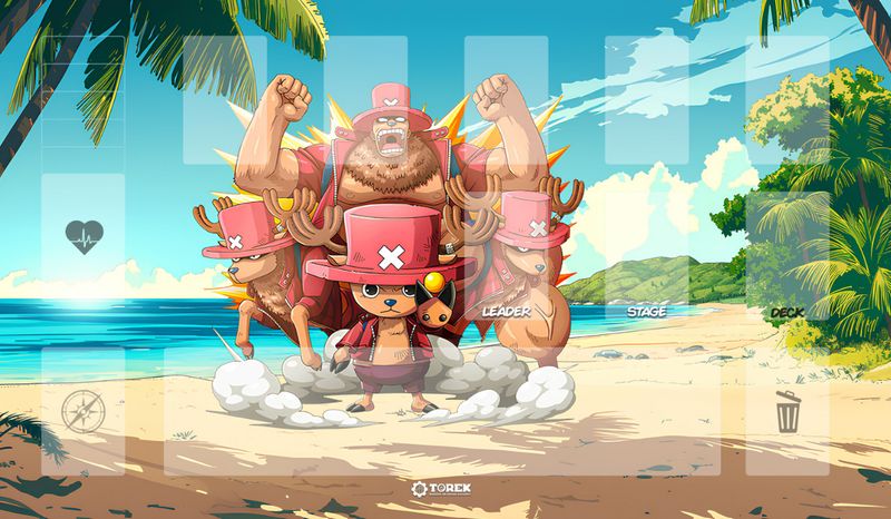 Playmat Compatible One Piece Card® inspired by Chopper