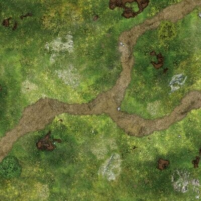 Battlemat Plaine chemin