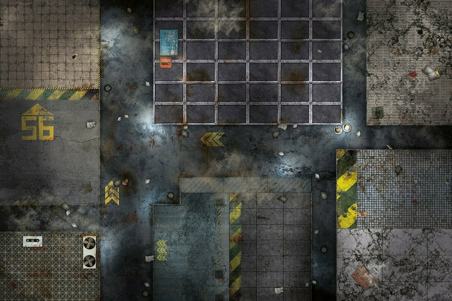 Battlemat Warehouse Complex