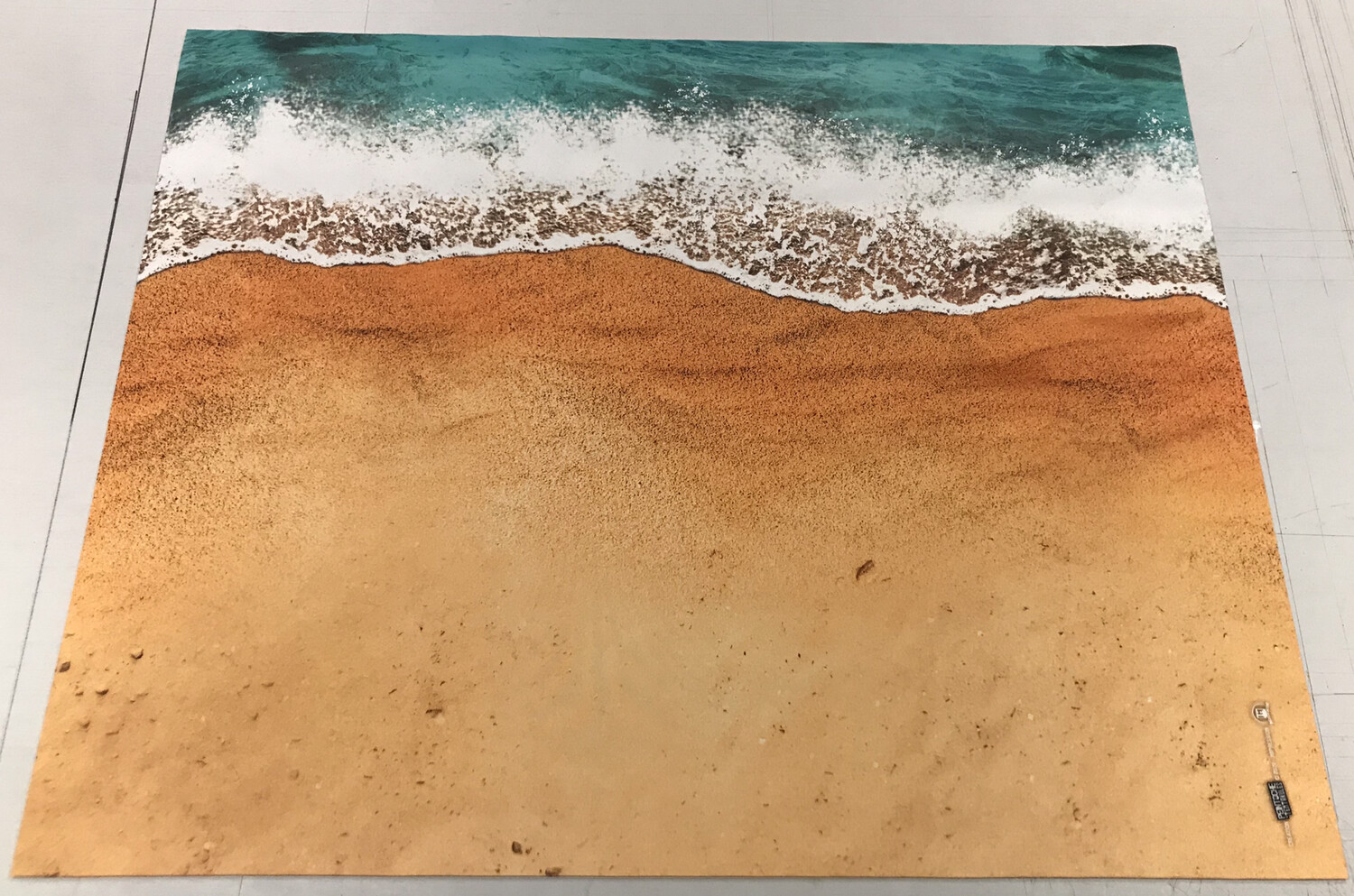 Battlemat for KT / WC Battlemat Beach Battlemat for KT / WC Battlemat Beach