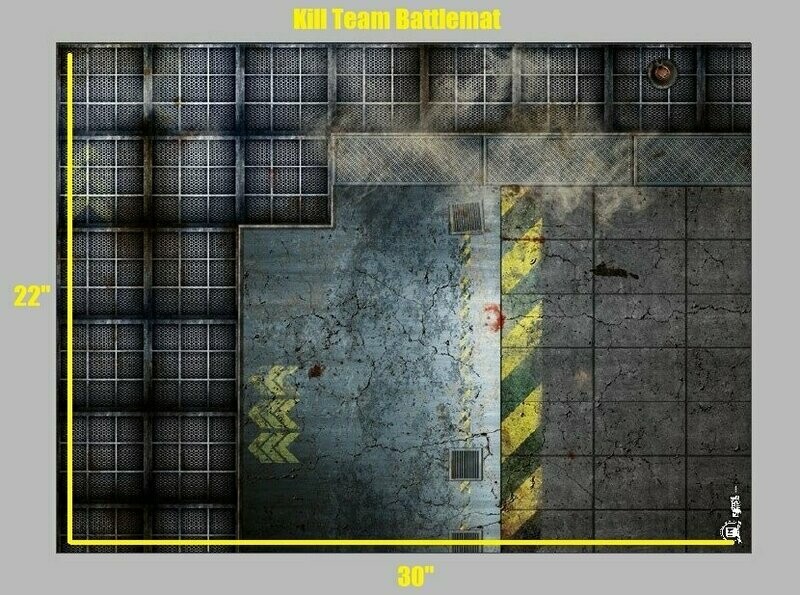 Battlemat for KT Warehouse complex