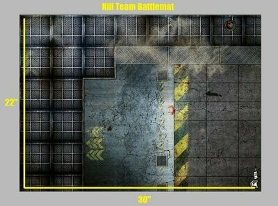 Battlemat for KT Warehouse complex Battlemat for KT Warehouse complex