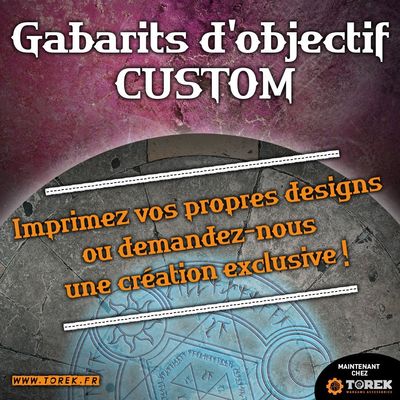 CUSTOM Gabarit d'objectif AOS / 9th Age
