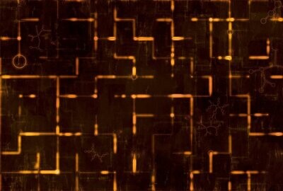 Battlemat Mechanical death red Battlemat Mechanical death red