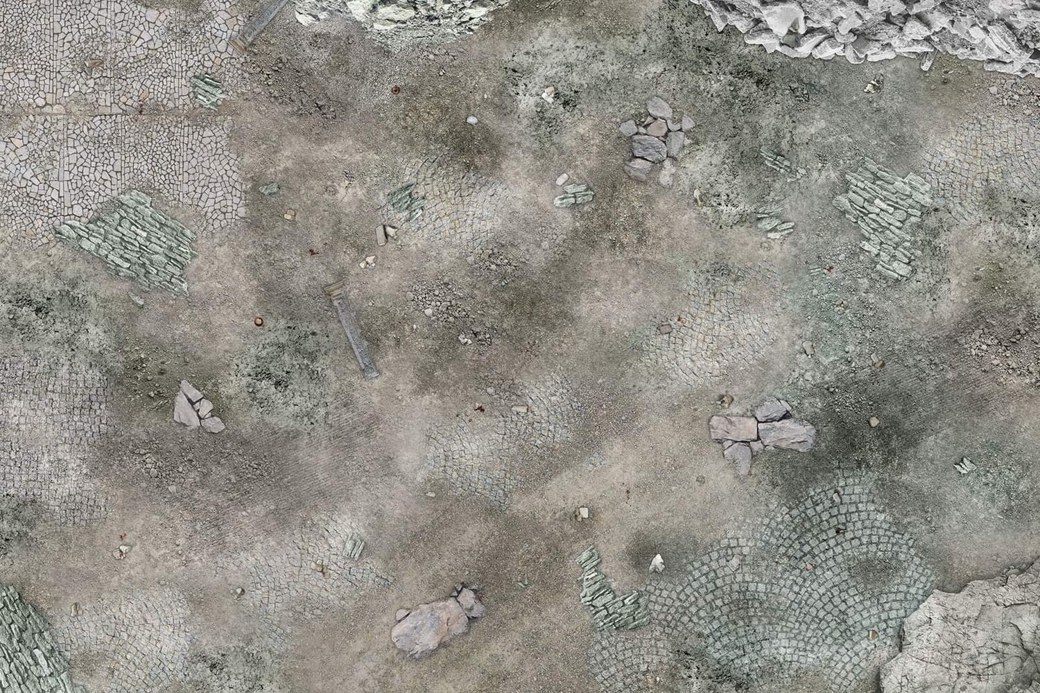 Battlemat city ruin Osgiliath