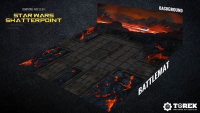 Battlemat Mustafar® Battlemat Mustafar®