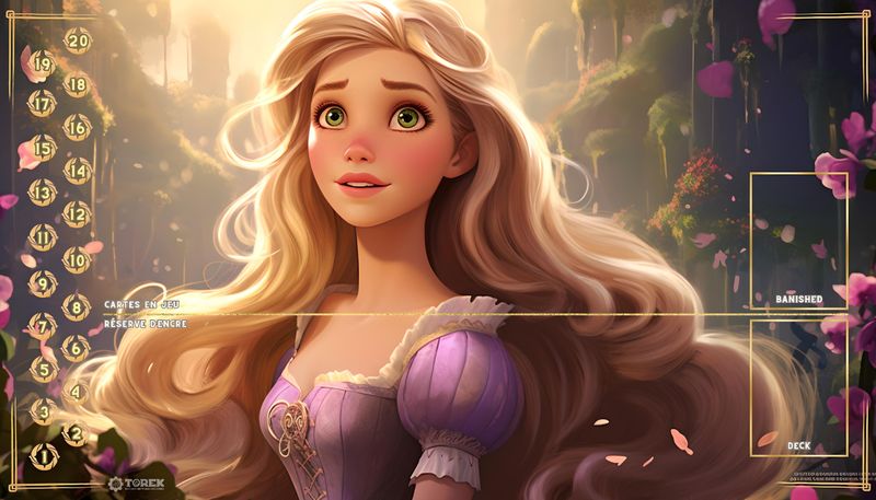 PLAYMAT  inspired by  Raiponse 2 Lorcana®