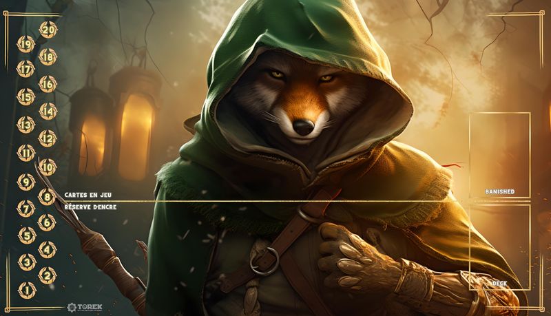 PLAYMAT inspired by  Robin des bois Lorcana®