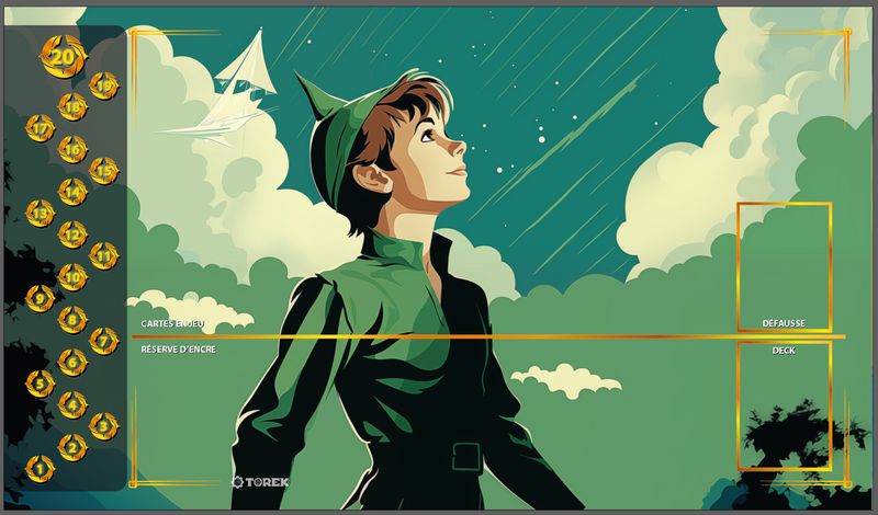 PLAYMAT  inspired by  Peter pan LORCANA®